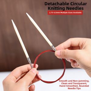 QINGPIN | Smooth Bone Knitting Needles