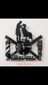 🕒 Đồng Hồ Barber Shop – Món Trang Trí Tạo Cá Tính Riêng Cho Tiệm Tóc Của Bạn
