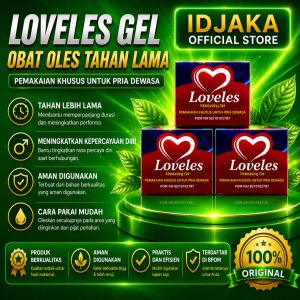 Loveles Moisturizing Gel Asli Original Obat Kuat Oles Stamina Pria Tahan Lama Kesehatan Seksual