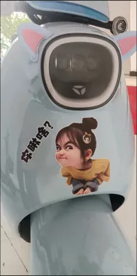 Miếng Dán Xe Hơi Sáng Tạo Cá Tính Vui Nhộn Chống Nước Chống Nắng Trang Trí Xe Máy Miếng Dán Thân Xe Miếng Dán Phản Quang