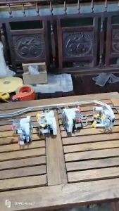 Ổ khóa ngậm cửa mã số CA151 lắp xe DAFC TMT Howo 7 tấn. Trái phải khác nhau