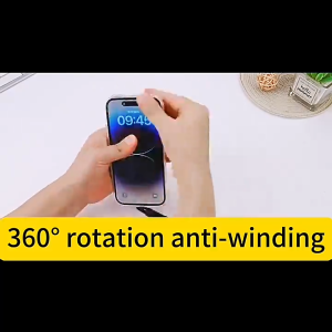 360° Rotation Anti-Tangle Phone Lanyard - Adjustable Wrist Strap 1Pcs
