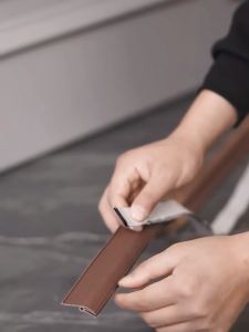 Waterproof TPE door bottom sealing strip Self-adhesive door bottom sealing strip Insect-proof windproof and soundproof