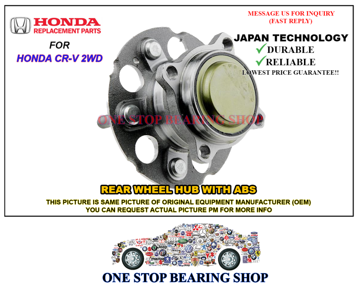 PARTS NUMBER 42200-THA-H51 Hub unit two wheel drive rear Pack OF 1