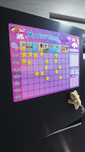 OSSDE Magnetic Reward Chart for Kids Responsibility Chart Good Behaviour Daily & Weekly Planner