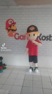 Kostum Maskot Badut Dora Chicken KFC Setelan Dewasa Lucu