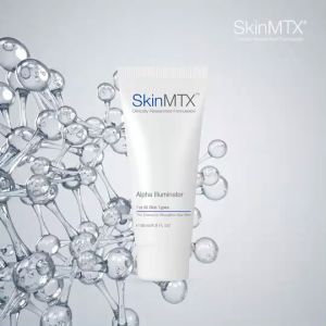 [😄เนื้อครีมบางเบาเพื่อปรับโทนผิวให้สม่ำเสมอและเติมความชุ่มชื่นให้กับผิว] SkinMTX Alpha Illuminator 30ml
