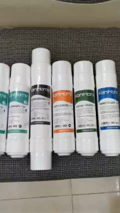 Bộ 10 lõi lọc nước Korihome chính hãng dùng cho model WPK-G60S (3Sed 2Pre 1RO 1Post 1Hyd 1Min 1Nano)