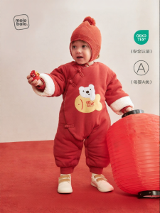 Festive Warmth Winter Overall Wear
