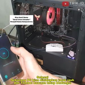 Modul ON OFF PC Jarak Jauh | 1 Set Siap Pakai | TRIK ID Elektronika