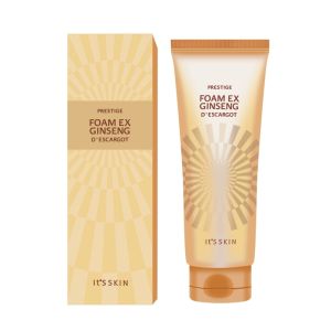 Its Skin Crystal Snail Red Ginseng Womens Deep Cleansing Hydrating Facial Wash Milk Improves Dullness Refreshing Control Oil Exfoliation