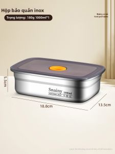 Snainy | Hộp Cơm Ngoài Trời Chất Lượng Thực Phẩm Inox