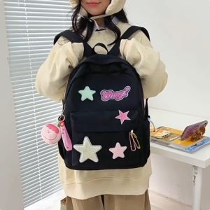 BuzzBag - Tas ransel korean style sekolah tas sekolah kecil wanita korea tas aesthetic korean style sekolah