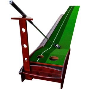 PGM GOLF | Indoor Home Real Wood Golf Putting Trainer