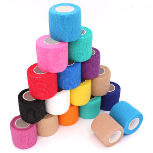 10 Rolls Self Adhesive Elastic Sports Bandage Wrap - Joints & Limbs & Pet Protection | Athletic Injury Tape | Compression Strap