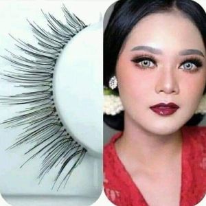 Bulumata palsu artisan pro Natural Halus Lusinan Eyelash Lembut Lentik