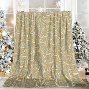 Beast Kingdom | Vintage Mushroom Forest Animal Flannel Blanket Soft Fuzzy Plush Cozy Warm Throw for Sofa Bed Couch Home Decor