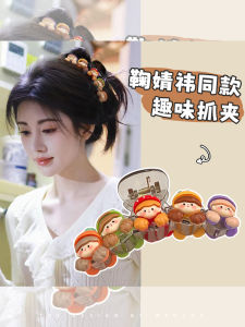 Cute Cartoon Little Girl Hair Clip Sweet Elegant Female Model New 2025 Shark Tail Hair Clip Adorable Headwear Accessory