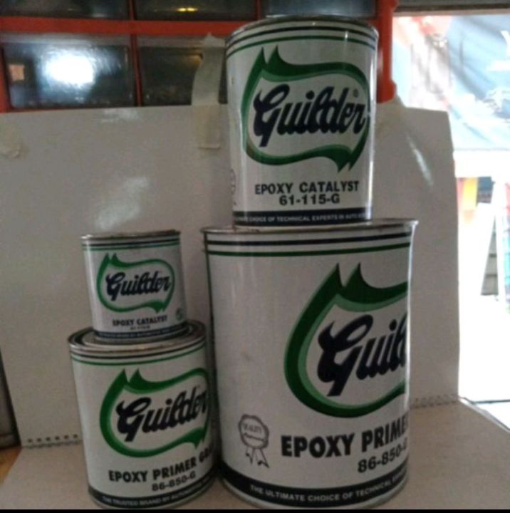 GUILDER EPOXY PRIMER WITH CATALYST LITER GALLON PANG PRIMER SA BAKAL