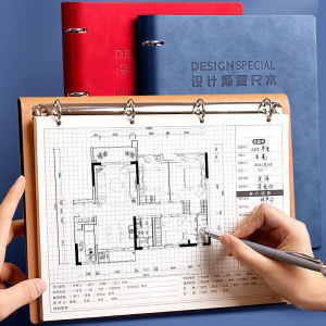 Thickened Ruler Notebook: A Comprehensive Guide to Indoor Decoration Design Sketches