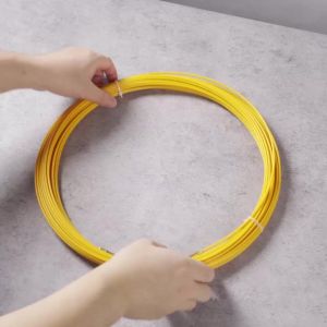 Dây Dẫn Cáp Sợi Thủy Tinh 3mm 5M-50M Dụng Cụ Luồn Dây Đẩy Dây Trong Ống Dẫn Dùng Cho Thợ Điện.