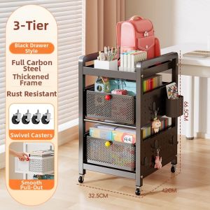 Carbon Steel Mobile Storage Shelf