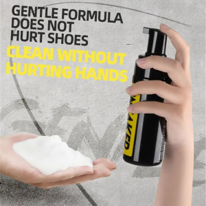 Sports Shoe Foam Cleaner Kit Dry Cleaning Spray for Leather Suede Nubuck Canvas Sneaker Care Set White Shoe Cleaner Bubble Clean