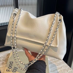 กระเป๋าสะพายข้างผู้หญิงแฟชั่นความจุขนาดใหญ่ กระเป๋าถือสำหรับใส่โทรศัพท์มือถือ กระเป๋าสะพายไหล่ข้างเดียวสำหรับไปทำงานและเรียนรู้