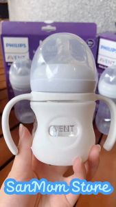 Bọc Silicon Bình Avent 2in1 Vừa Chống Rơi Vỡ Vừa Cách Nhiệt Tương Thích Với Tất Cả Bình Avent Nhựa Và Avent Thủy Tinh