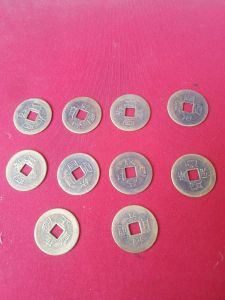 เหรียญกษาปณ์จีน10เหรียญ