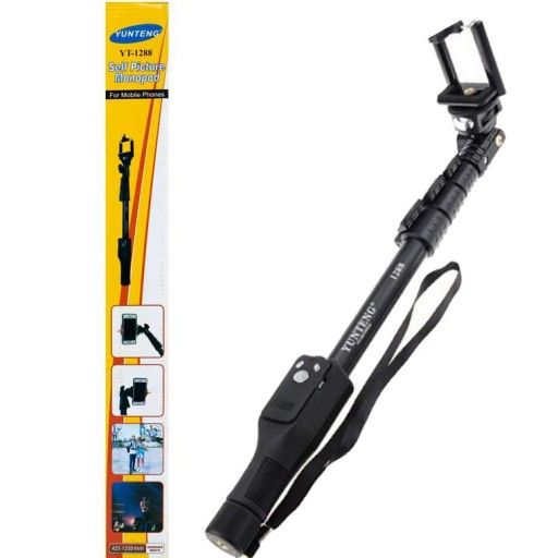 Gậy Chụp Ảnh Bluetooth Yunteng 1288 Và Giá Đỡ Chân Yuntfng 288