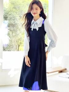 puella | Teaching Interview Autumn Style Frock Dress