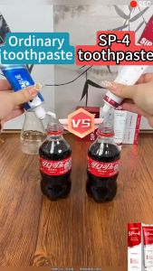 YAYASHI SP-4 Probiotic Whitening Toothpaste Remove Yellow Stains Clean Teeth Freshen Breath Provides Oral Care 120g