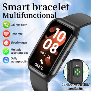 New Smart Bracelet Voice Call Message Reminder Sports Fitness Tracker Heart Rate Sleep Health Monitor Smart Band for Men Women