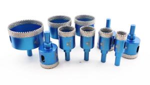 BRSCHNITT-Diamond Drilling Bits Tile Cutter for Drilling Ceramic Marble Granite Triangle Shank 1Pc Hole Saw DrillDrill