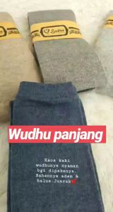 Kaos Kaki Sashee Wudhu Panjang sampai Lutut