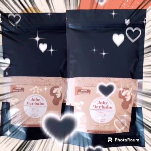 Yalaku - Jahe Merah Brown Sugar 200gr/Jahe Merah Merbabu/Jahe Merah Bubuk Instant/Bubuk Jahe Merah Brown Sugar