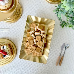 1pc durable sturdy cake stand candy plate dessert display trayliving room fruit plateweedingbaby showerbridal showerbirthda