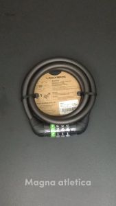 Kunci Gembok Sepeda Rockbros 32120005 Bicycle Lock Ring Lock Steel Waterproof Kunci Pengaman Kombinasi Pasword 4 Angka Anti Maling