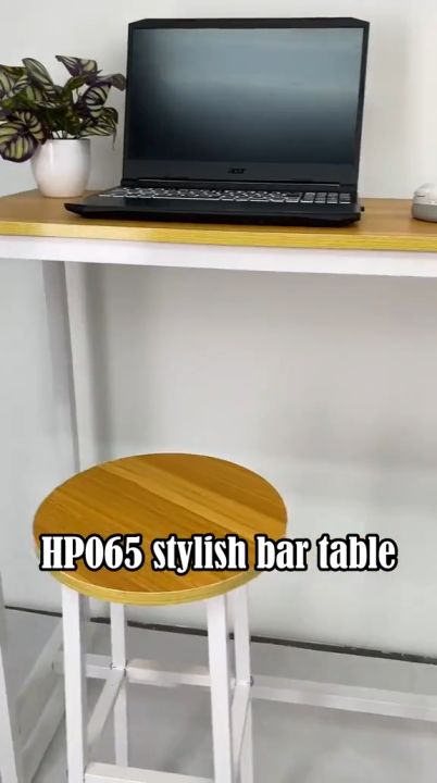 HOME PRIME HP065 Stylish Bar Table Set (1 TABLE + 2 BAR STOOLS) Dining