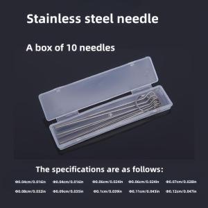 10 Stainless Steel Needle Shower Head Cleaning Brush Set Suitable for Multi Size Shower Headsbathroom Accessory Cleaning Tools