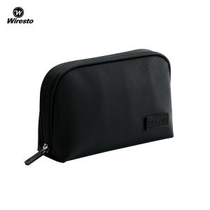 Wiresto Digital Storage Bag Travel Organizer Electronic Gadget Bag USB Cable Storage Bags Multi-Function Pouch Large Cable Organizer Bag Accessories U Disk Hard Drive Headset Accessories Storage Bag