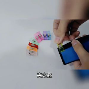 50PCS Colorful Sewing Clips Multipurpose Crafting Crocheting Knitting Safety Clips Sewing Clips