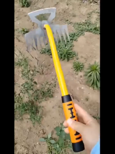 5/6/11-tooth stainless steel shovel weeding and soil loosening gardening small hoe weed digging wild vegetable tool