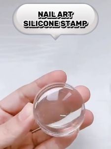 Nail Art Silicone Stamp Stempel Silikon Kuku
