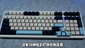 Bàn phím cơ bluetooth Attack Shark K98 - Bàn phím máy tính 100 phím full led cấu trúc Gasket xịn xò