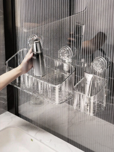 Weichen | Suction Cup Shelf for Bathroom Without Drilling