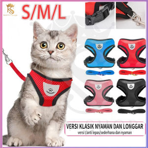 Sabuk Keselamatan Kucing & Anjing Tipe Vest Bernafas