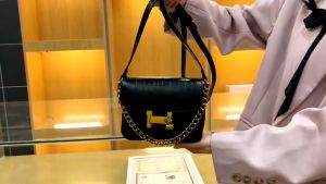 [BISA COD] 2138 tas LK free certificate & paper bag tag label tas bahu wanita terbaru tas selempang best seller terkiniian