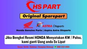 Vanbelt Set Roller Beat Fi Stater Kasar Scoopy Spacy Vario 110 Original Honda 100%